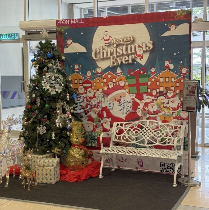 (古城第二版主文)圣诞布置陆续登场吸引人潮