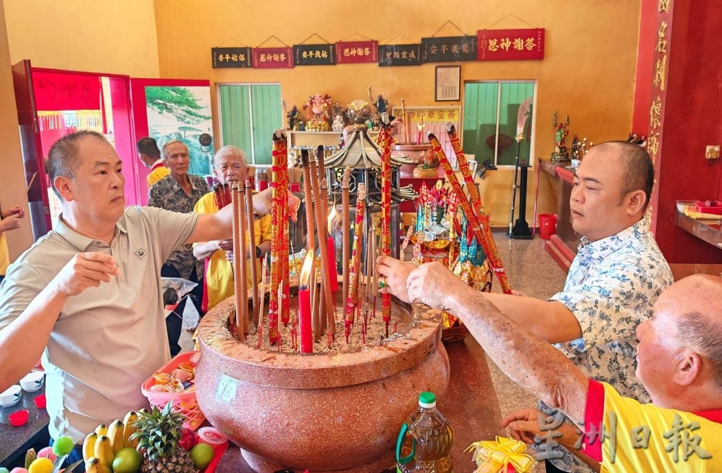 亚沙仙四师爷庙宝诞迎善信潮 164周年庙庆添传统色彩