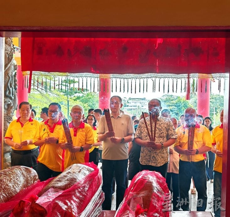 亚沙仙四师爷庙宝诞迎善信潮 164周年庙庆添传统色彩