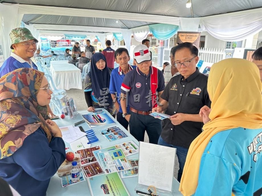 （古城第六版主文）花园住宅区找到孑孓温床 刘志俍：今年3人死勿掉以轻心