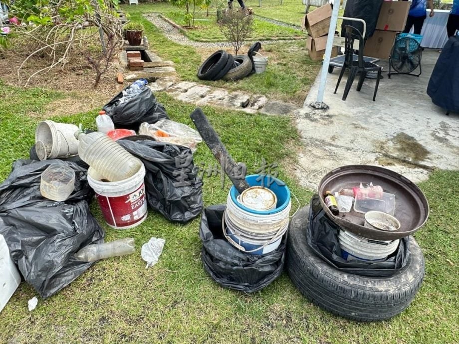 （古城第六版主文）花园住宅区找到孑孓温床 刘志俍：今年3人死勿掉以轻心