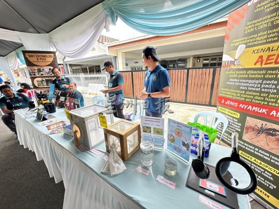 （古城第六版主文）花园住宅区找到孑孓温床 刘志俍：今年3人死勿掉以轻心