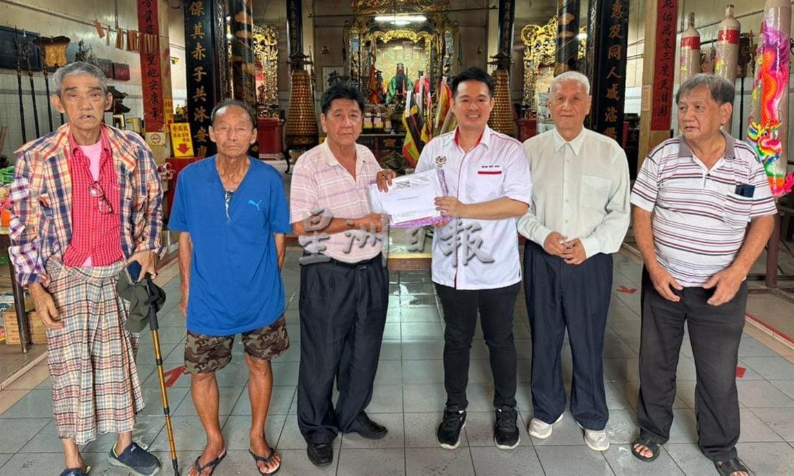 百年庇朥三圣宫横梁坍塌 盼申请RIBI基金展开全面修复