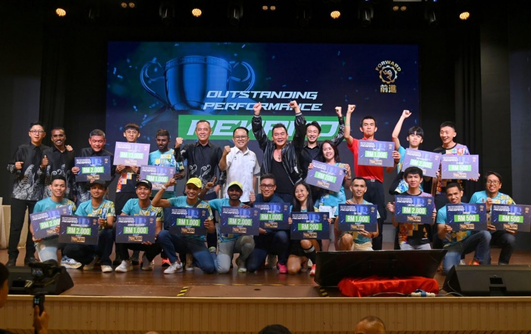 VIP文(大北马)为银禧安老院筹逾37万令吉,槟前进体育会诠释“前进”核心价值