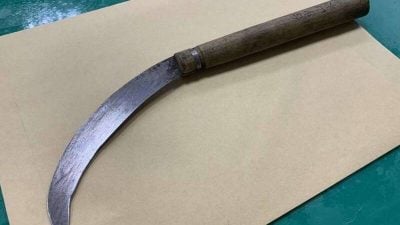 失常儿狠砍58刀 八旬母断颈惨死