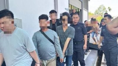 巫警一个月256肃毒行动 . 逮221人扣逾3公斤冰毒