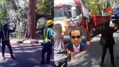 与承包商爆发口角   佳日星：吊车挡路 数千人受困