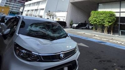 疑从酒店坠下 女游客当场身亡