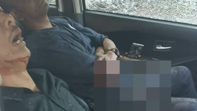 迈威行驶中遭射击！芙蓉两男中弹送院