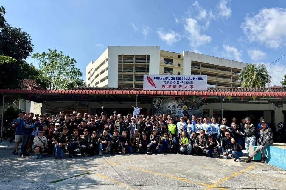 17摩托车俱乐部回馈社会 筹2万捐槟2慈善机构