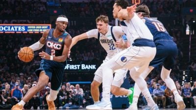 20分轻取独行侠  雷霆本季主场续保全胜