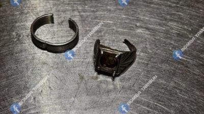 2戒指卡左右手拇指  消拯员助割断