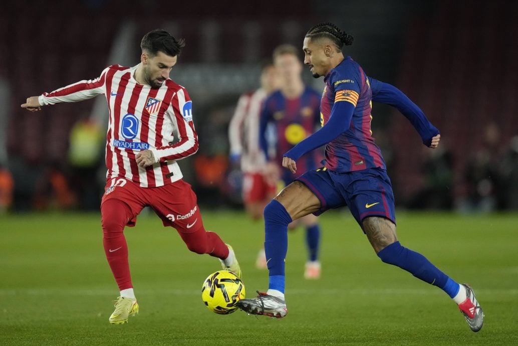 3比1终结马体会13场不败  巴塞5连胜续领跑