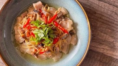 米厨日常 | 咸鱼蒸花肉