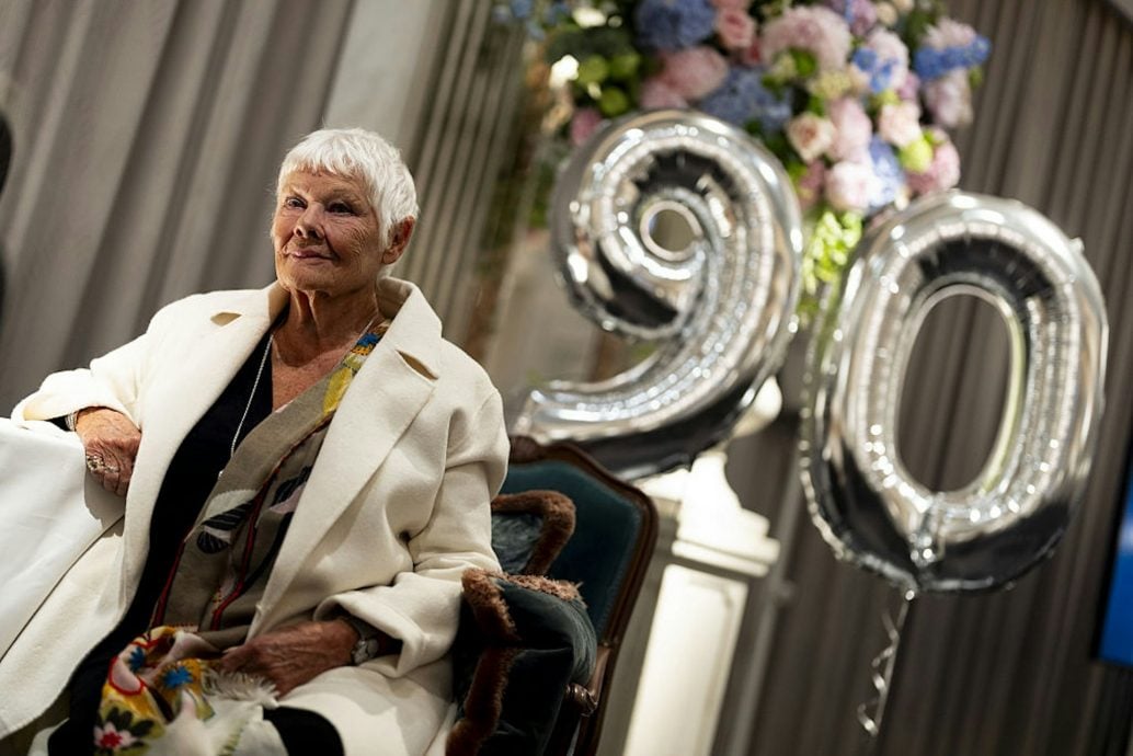 90岁茱迪丹治视力恶化 坦言已认不出人