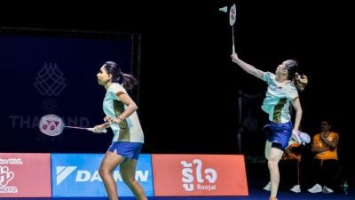 泰国东运会羽球赛  苦战3局险胜印尼女双 乐蒂首秀艰难闯决赛