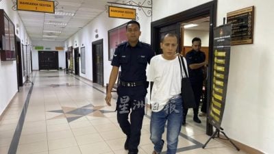 殴打母亲判监禁打鞭  不肖子向母道歉