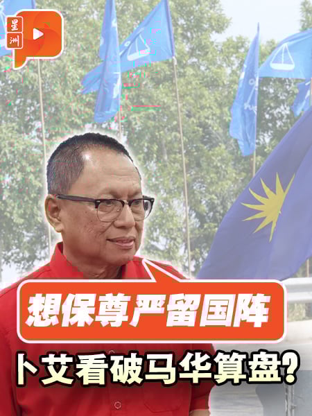 卜艾揭马华真实算盘：留国阵换“尊严出路”