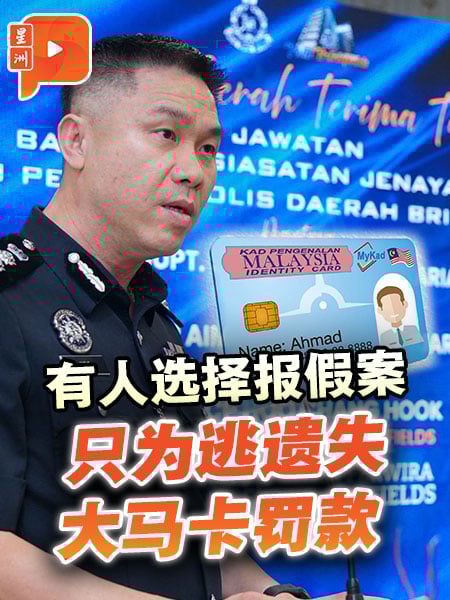 逃避遗失大马卡罚款 竟有人报假案