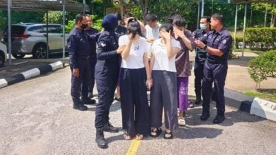 躲酒店进行诈骗被控2罪 8中国男女不认罪