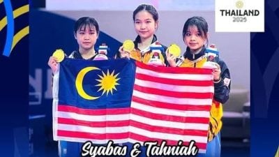 泰国东运会|跆拳道女团 大马夺金