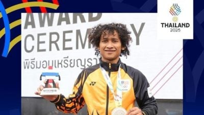 泰国东运会 大马山地脚车队破奖牌荒 祖菲克里 越野赛摘银