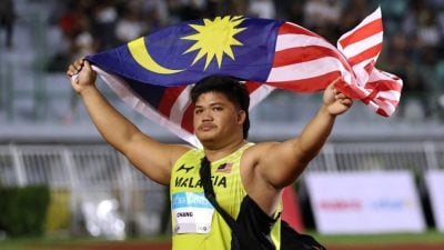 泰国东运会田径赛| 大马男铅球破32年金牌荒 佐纳章推破赛会纪录