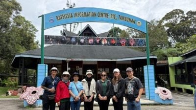 旅游局邀旅行社媒体代表 体验担布南文化大自然