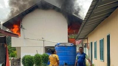 必打士小学宿舍火灾获及时扑灭 无人员伤亡