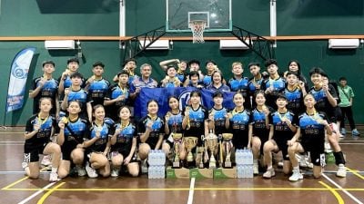 全州青少杯篮赛 亚庇队夺双冠