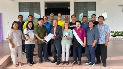 巴刹伊班卫理公会修缮竣工 . 潘隆铭：争取拨款提升其它设施