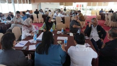 反贪管理体系说明会 . 民发展局逾百职员参与