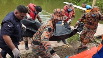 男子河边洗澡失踪 . 搜救两天证实死亡