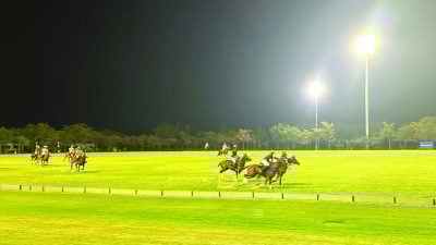 东运会马球赛．汶不敌大马