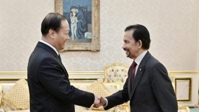 中国人大副委员长访汶 . 苏丹接见彭清华