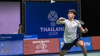 泰国东运会羽球赛 | 奋战逾1小时1比2负阿尔维 贺首维止步4强夺铜牌