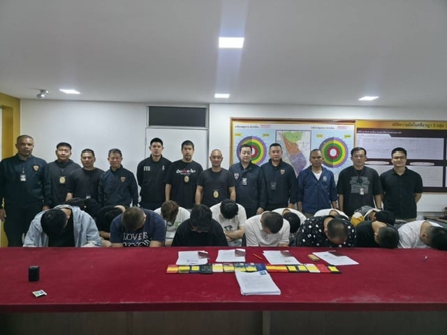 ​中国电诈团伙躲取缔 藏身曼谷情趣酒店