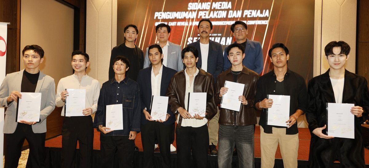 《Sentuhan Wira》主演亮相 拉昔西迪谢勋寁笑赞比本人帅气