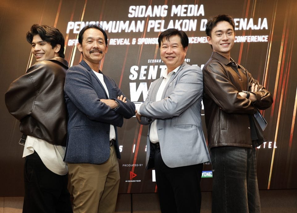 《Sentuhan Wira》主演亮相 拉昔西迪谢勋寁笑赞比本人帅气