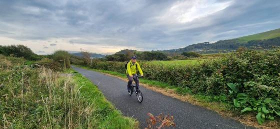 【英国】带着小折,骑游英国沿海小镇阿伯里斯特威斯