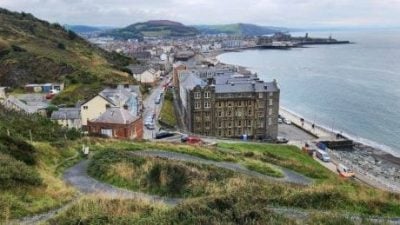 【英国】带着小折，骑游英国沿海小镇阿伯里斯特威斯