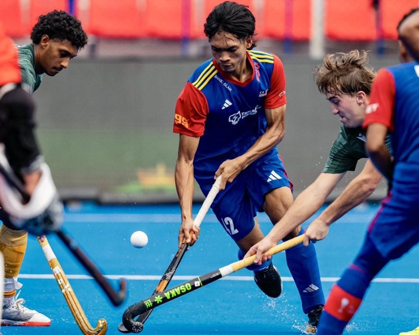 世界杯青少年钩球赛| 名次赛1比3负南非  大马仅能争13至16名