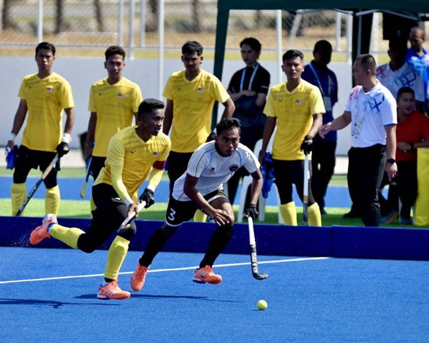 东运会五人钩球赛  大马兄妹同闯4强