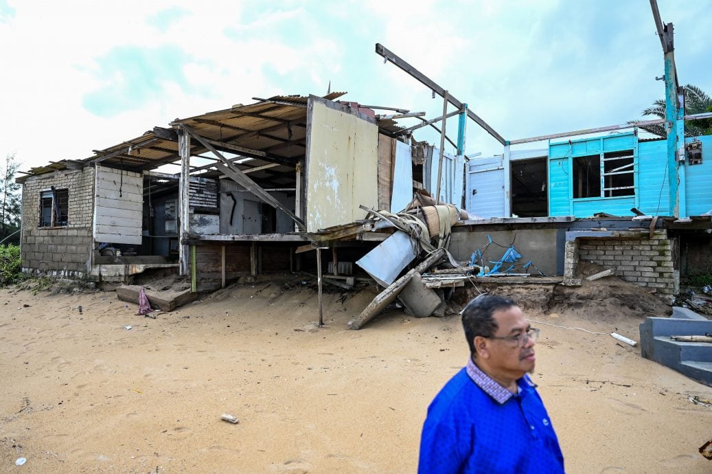 东(已签发):北加甘榜加查海蚀恶化