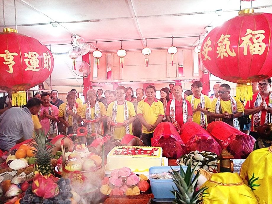 东（已签发）：甘马仕天后宫庆祝水尾圣娘千秋宝诞集体祭祀