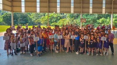 第15届钢网杯篮球赛 培才男队与达士女队夺冠