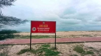 季候风来临海浪高涨  警促公众停止水上活动