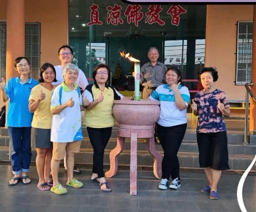 东：直凉佛教会7日会所办捐血运动