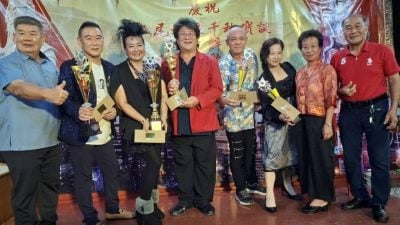 立卑天后宫神诞歌赛   刘语祯技高一筹夺冠