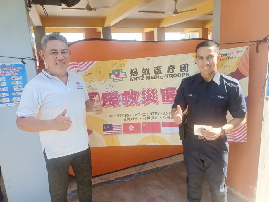 东：（已签发）蚂蚁医疗团北上吉打，为100水灾民及义工义诊推拿